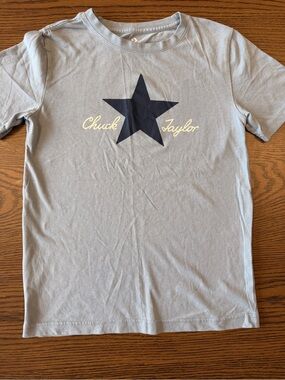 Youth Light Gray Star Logo T-Shirt